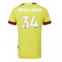 Dres Burnley Jacob Bruun Larsen #34 Gostujuci 2023-24 Kratak Rukav